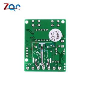 LED 디지털 릴레이 스위치 제어 보드 모듈, 전압 보호 감지, 충전 방전 모니터, DC 12V, 24V