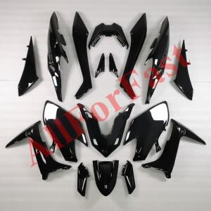 광택 블랙 MAXI 스쿠터 부품 페어링 키트 Yamaha Tmax 560 2020-2021 Yamaha T-max 560 2020 2021 용 차체