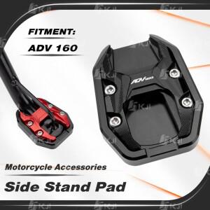 혼다용 Honda ADV160 ADV 160 2021-올해 사이드스탠드클립 메인사이드스탠드 확장 클립 오토바이 튜닝