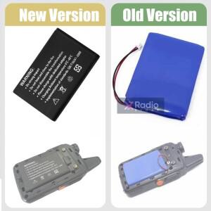 BAOFENG BF-T1 미니 새/기존 워키 토키 배터리 3.7V 1500mAh 충전식 리튬 이온 블루 팩 T1 양방향 라디오