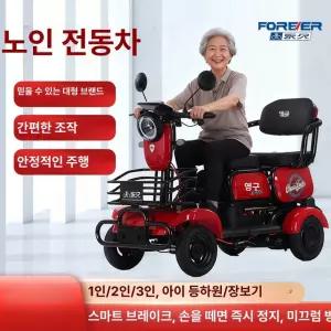 일렉하임 사륜 전동스쿠터 전기차 전기자전거 캐노피