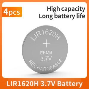고용량 Lir2032H 3.7V/3.6V 충전식 버튼 배터리 헤드폰 및 웨어러블 기기용 선택 가능
