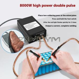 8000W 미니 스팟 용접기 키트 DIY 자동 18650 배터리 팩 휴대용 펜 (0.15MM 니켈 스트립용)