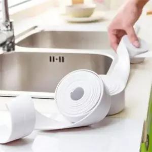 셀프 시공 테이프 실리콘 욕실 주방 틈새 보수 테이프 줄눈 용품 가장자리 곰팡이 싱크볼 싱크대 모서리
