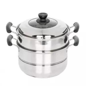 인덕션 곰솥 냄비 찜냄비 찜솥 들통 2단 26cm