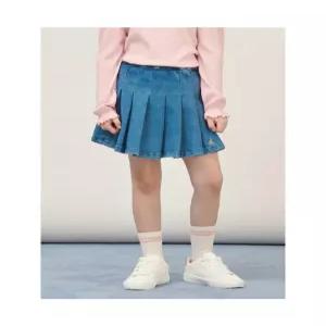 빈폴 키즈 BI5827G02R 아동 치마 유아 [RBP_DENIM] 플리츠 데님 스커트 네이비 5262
