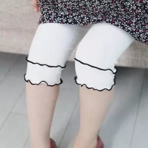 어린이 여아 썸머 레깅스 예쁜 셔링 이무 치랭스 아이