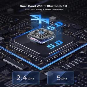 Type-C 2in1 카플레이 동글 무선 어댑터 USB C / 안드로이드 호환 오토 유선 무선 변환 플러그 앤