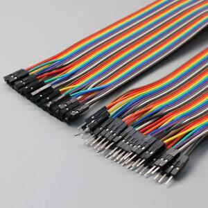 40-120pcs 듀퐁 선 10CM 40Pin 남성-남성 및 여성-여성 점퍼 와이어 케이블