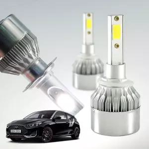 벨로스터 파워 알루미늄 LED 안개등자동차등 차량용등 LED램프 LED전구 안전운전 초보자 튜닝 작업등 주간