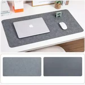 90cmx45cm-브라운 CNS 보호 데스크매트 깔개 깔판 마우스장패드 책상