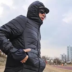 파인드칠린 R20 풀오버 후드 러닝 경량 패딩 - MULTI