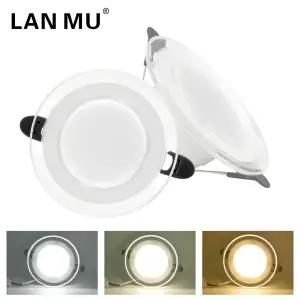 매립등 4인치 LED 통 3색 변경 가능 스팟 Led 6W 220V 매입형 원형 패널 조명 실내 다운 라이트