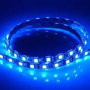 플렉시블 LED바 자동차 튜닝 LED 조명 블루 24V 5m