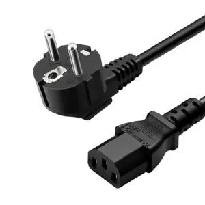 EU 전원 코드 유로 플러그 IEC C13 전원 어댑터 케이블 데스크탑 PC 모니터 용 US/AU/UK 연장 케이블 엡손