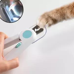 LED 강아지발톱깎이 그라인더 고양이 안심 손톱깎이 강아지발톱갈이 애견미용가위 애견발톱깎기 D-B7BC6