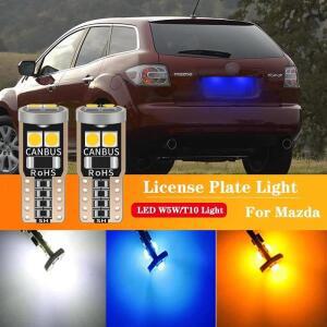 마쓰다 CX-7 CX 7 ER 2006 2014용 LED 번호판등 W5W T10  2개