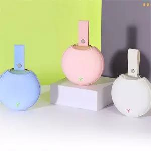 충전식 손 난로 컴팩트 휴대용 겨울철 전기 손 난로 야외용 따뜻한 배터리 선물용 스트랩 귀여운 여행용