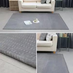 러그 200x 250 그레이 특대형 바닥 매트 카페트