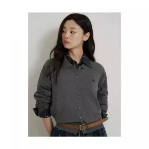 빈폴 BEANPOLE LADIES 칼라넥 가디건 카디건 애쉬 (BF685AE914) BF685AE914 473199
