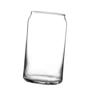 (올핀)리비 디자인 유리컵 소다캔 473ml 물잔 주스잔
