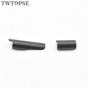 TWTOPSE 4.5g 카본 자전거 보호 장비 Brompton 접이식 후면 삼각형 프레임 가드 패드