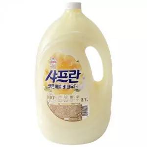 섬유유연제 베이비파우더향 코튼 3100ml