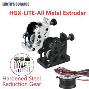 ES-3D 프린터 부품 HGX-LITE-압출기 CR-10/10S/Ender-3/3 V2 시리즈용  금속 경화 강스틸 감속 기어 압출기