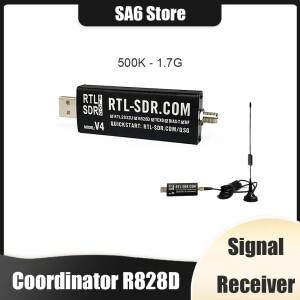 SDR-V4 블로그 RTL R828D 1PPM TCXO SMA 다목적 안테나가 있는 소프트웨어 정의 라디오