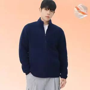 빌리버스 무지 양털 기모 플리스 집업 BHZ014