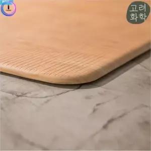 ECO PVC 미으 거실매트-양면우드 200x140x1 안전관리