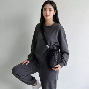 (색상 블랙)물병가방 보틀케이스 크로스백 마그네틱 헬스 운동용 물병주머니