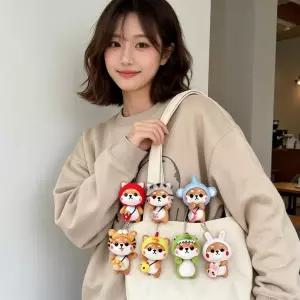 사바견 흔들인형 가방고리 만들기 취미 만들기공예 인형만들기 굿즈