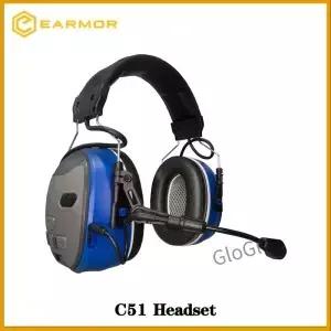 블루투스 5.1 EARMOR C51 전자 소음 제거 셋 캔틸레버 마이크 청력 보호 및 엔터테인먼트 귀마개