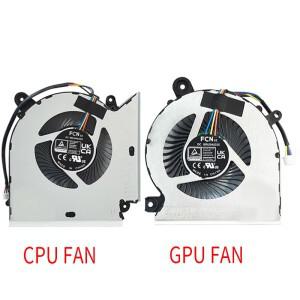 새로운 노트북 쿨러 CPU 팬 MSI Katana GF63 GL76 MS-16R1 1581 PAAD06015SL PABD08008SH N459 N413 N460