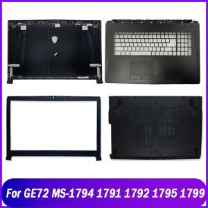 새로운 노트북 LCD 뒷면 커버/전면 베젤/손목 받침대/하단 케이스 MSI GE72 MS-1794 힌지