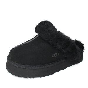 [UGG]어그 디스케트 플랫폼 겨울 양털 슬리퍼 블랙 1122550-BLK