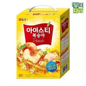 [셀러허브 패션][JH5OO39S_52EQ]담터 사무실 아이스티 복숭아 80스틱