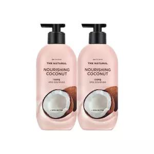 온더바디 더내추럴 바디로션 코코넛 400ml x 2개 - 더내추럴 바디로션 코코넛 400ml x 2개