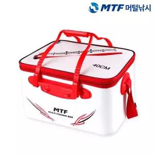 [아웃도어스/머털낚시]MTF 만능 다용도 하드 밑밥통 40 살림통 보조가방 화이트