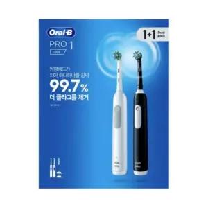 [오랄비] 전동칫솔 Pro 1 Dual Pack 무료배송 ..빠른발송[35917179]