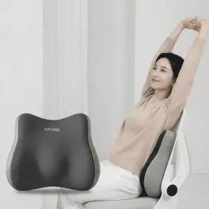 [하프클럽/알티피아]편안한 메모리폼 등받이 허리쿠션