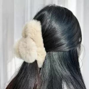반묶음 헤어핀 3컬러 올림머리 집게핀 빅사이즈 토끼털 특대형집게핀