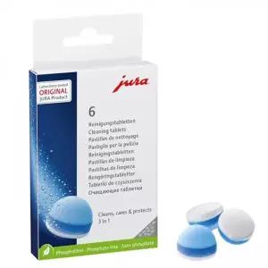 독일 Jura 유라 커피머신세정제 6개입 커피머신석회제거제 디스케일링 물때제거