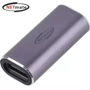 (Netmate) USB4 C타입 40Gbps 일자형 연장젠더(F/F)