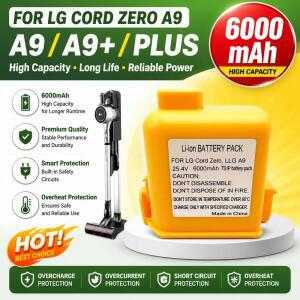 20265000mAh LG 코드조로 A9 청소기 배터리 EAC63382204