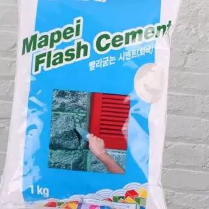 (올핀)회색 빨리굳는 시멘트 1kg 가정용 변기 고정 보수