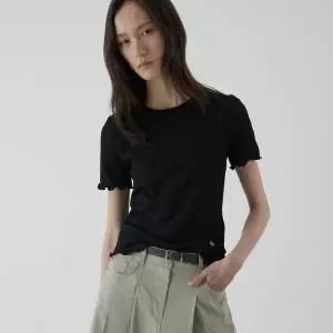 [ZOOC][AK수원점] [주크] 레이스 하프 슬리브 티셔츠