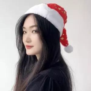 반짝 별 산타모자 성탄 선물 루돌프 파티 에펠 마스 연말 wyC82CE