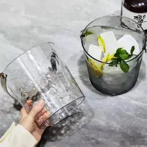 스텐 와인 바스켓 맥주 술 아이스통 버켓 샴페인 얼음통 쿨러 양주 아이스 버킷 업소용